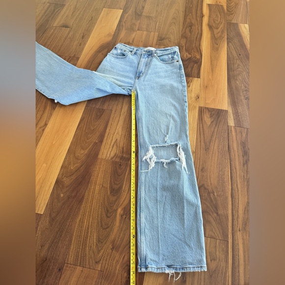 Abercrombie & Fitch The 90s Relaxed Jean High Rise 26 / 2 S - Picture 13 of 14
